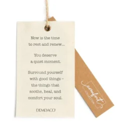 DEMDACO Velvet Throw Blanket - Charcoal -Finest Home Decoration GUEST ce7e5bc6 5f64 4df3 bf2d 43f7063d1064