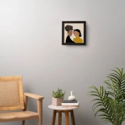 Domonique Brown Black Love No. 1 Framed Wall Art Black - Deny Designs -Finest Home Decoration GUEST d0beff80 e45c 489a 88bb bf8cebbb24bd