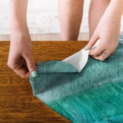 Galleryj9 Aqua Blue Geometric Abstract Textured Painting 50" X 60" Tapestry - Society6 -Finest Home Decoration GUEST d3029877 ad43 4b0c 8c25 c96659af9845