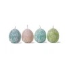 Tagltd Petunia Easter Egg Candles Set Of 4 Pastel Colored Edd Shaped Candle Haind-Painted -Finest Home Decoration GUEST d5122fdf 6fe7 43f2 9cc9 d007142baff5