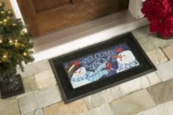 Evergreen Indoor Outdoor Doormat Bundle Set Of 5 - Frame And 4 Welcome Seasonal Inserts Spring Summer Fall And Winter -Finest Home Decoration GUEST d89a9942 f18a 4b2c b197 746b487d15d6