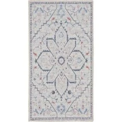 Nicole Curtis Machine Washable Series 1 Farmhouse Medallion Indoor Rug -Finest Home Decoration GUEST d9949796 cc3e 4f45 b9d9 a7492d5234b7