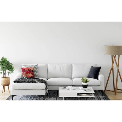 16"x16" Leaf Pile Square Throw Pillow - E By Design 6 16"x16" Leaf Pile Square Throw Pillow - E By Design - Image 4