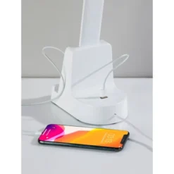 Cody LED Wireless Charging Desk Lamp With Smart Switch (Includes LED Light Bulb) Matte White - Adesso -Finest Home Decoration GUEST daa91501 12e3 4938 bf53 9209ce660b5a
