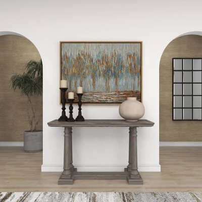 Canvas Tree Framed Wall Art With Gold Frame Gold - Olivia & May 12 Canvas Tree Framed Wall Art With Gold Frame Gold - Olivia & May - Image 10