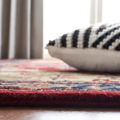 Red/Multi Abstract Tufted Accent Rug - (2'x3') - Safavieh -Finest Home Decoration GUEST dc29ce8e 52e9 449e bb22 9274759f86ba