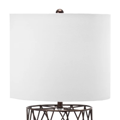 NuLOOM Kinsley 22" Iron Table Lamp 8 NuLOOM Kinsley 22" Iron Table Lamp - Image 6