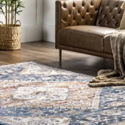 NuLOOM Addison Transitional Faded Medallion Fringe Area Rug -Finest Home Decoration GUEST dc5cb20c 370e 4063 93c4 8929c82b1dfa