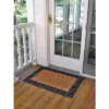 HomeTrax Cocoa Mat Doormat - Cocoa With Ivy Leaf (24" X 36") -Finest Home Decoration GUEST dc8c6001 9ab1 47db b967 5e643b0d5489