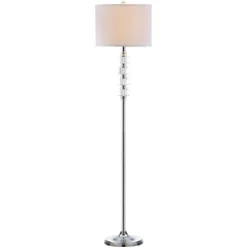 60" Lombard Street Floor Lamp Clear/Chrome (Includes CFL Light Bulb) - Safavieh 8 60" Lombard Street Floor Lamp Clear/Chrome (Includes CFL Light Bulb) - Safavieh -Finest Home Decoration GUEST dd6a15d8 03a2 4c5c 956b d361d1cf556f