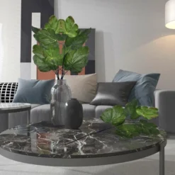 Vickerman 26" Artificial Green Fig Leaf Spray. Includes 3 Sprays Per Pack. -Finest Home Decoration GUEST de0913d3 82c7 45d7 99b3 fb8128a4f168