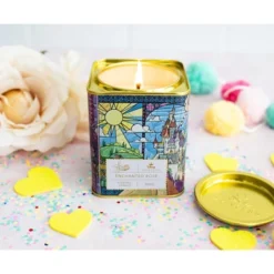 Ukonic Disney Princess Home Collection 11-Ounce Scented Tea Tin Candle | Belle -Finest Home Decoration GUEST df51be3d 42aa 4e68 ad50 3b5676b20534