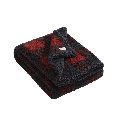 50"x60" Cabin Plaid Reversible Throw Blanket - Eddie Bauer 11 50"x60" Cabin Plaid Reversible Throw Blanket - Eddie Bauer - Image 9