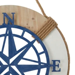 Metal Compass Wall Decor With Rope Hanger Blue - Olivia & May 9 Metal Compass Wall Decor With Rope Hanger Blue - Olivia & May -Finest Home Decoration GUEST e10911aa af59 453f a716 e12041305cfc