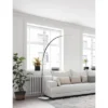 Sonic Arc Floor Lamp With Smart Switch Silver (Includes LED Light Bulb) - Adesso -Finest Home Decoration GUEST e1ecee1a c2bc 4e39 a97c 8f5b6393eb75