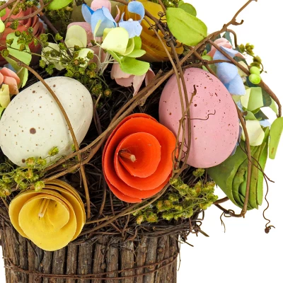 National Tree Company 8" Artificial Floral Bundle, Easter Collection 4 National Tree Company 8" Artificial Floral Bundle, Easter Collection - Image 2