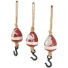 Set Of 3 Wood Buoy Wall Decors With Jute Rope And Metal Hook Red - Olivia & May 1 Set Of 3 Wood Buoy Wall Decors With Jute Rope And Metal Hook Red - Olivia & May -Finest Home Decoration GUEST e291d753 f5a9 4829 a9ff ac0eed5d42e6