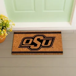 Evergreen Oklahoma State University Logo Turf Mat, Brown- 28 X 16 Inches Indoor Outdoor Doormat -Finest Home Decoration GUEST e301baf0 4b81 4311 8b46 53ca0f1f753b