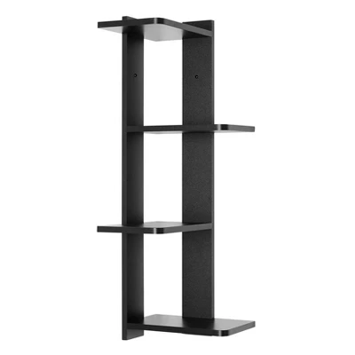 33" X 11.8" Alvar Corner 4 Tier Floating Ledge Column Wall Shelf - Danya B. 18 33" X 11.8" Alvar Corner 4 Tier Floating Ledge Column Wall Shelf - Danya B. - Image 16