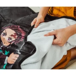 Surreal Entertainment Demon Slayer Group 45 X 60 Inch Fleece Throw Blanket -Finest Home Decoration GUEST e40acefc f78d 4810 8f2d 6e4f287f1586