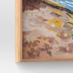 30" X 24" Village Waterfront By Boscoe Holder Framed Canvas Board - Threshold™ -Finest Home Decoration GUEST e446627b 681f 4c3d b90e 0913475bfeb9