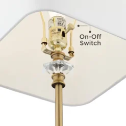 Regency Hill Julia 29 1/2" Tall Skinny Buffet Traditional End Table Lamps Set Of 2 Gold Clear Crystal Metal Living Room Bedroom Bedside White Shade 12 Regency Hill Julia 29 1/2" Tall Skinny Buffet Traditional End Table Lamps Set Of 2 Gold Clear Crystal Metal Living Room Bedroom Bedside White Shade -Finest Home Decoration GUEST e4dc07e2 fcc3 4606 9fc8 e6cc3d055c70