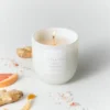 Clarity Core Frosted Glass Candle White - Casaluna™ -Finest Home Decoration GUEST e5785f61 aeca 4126 af46 30e29eca7b2f
