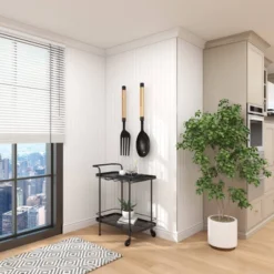 Set Of 2 Aluminum Utensils Spoon And Fork Wall Decors - Olivia & May 31 Set Of 2 Aluminum Utensils Spoon And Fork Wall Decors - Olivia & May -Finest Home Decoration GUEST e5bccfa6 ddc7 4774 9bbf fdc6af8f2ad0