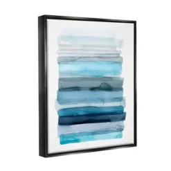 Stupell Industries Water Inspired Blue Grey Ombre Abstract Lines -Finest Home Decoration GUEST e5c83fe3 5868 43ab bcf2 47d6858faf69