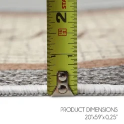 Sussexhome Non Skid Cotton Washable Laundry Room Runner Rug, 20" X 59" 28 Sussexhome Non Skid Cotton Washable Laundry Room Runner Rug, 20" X 59" -Finest Home Decoration GUEST e684de6c f9dd 476c 8a19 36dc07989e0e