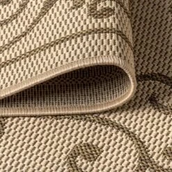 Charleston Vintage Filigree Textured Weave Indoor/Outdoor Area Rug - JONATHAN Y -Finest Home Decoration GUEST e7163327 31c9 4505 a091 e3df2ede0bb5