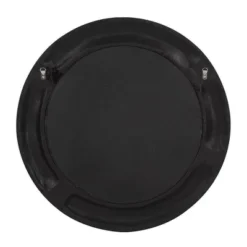 22" Round Bergman Decorative Wall Mirror Dark Silver - Howard Elliott -Finest Home Decoration GUEST e74b535f 9617 4474 b794 25676b4d1e28