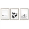 Black And White Surf By Tanya Shumkina - 3 Piece Gallery Framed Print Art Set -Finest Home Decoration GUEST e797359e 8b8d 43e7 8034 8873ccd934da