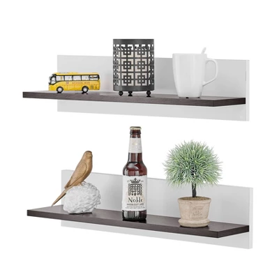 23.62" Set Of 2 Repose Display Photo Ledge Shelves - Danya B. 12 23.62" Set Of 2 Repose Display Photo Ledge Shelves - Danya B. - Image 10