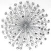 Stratton Home Decor SHD0192 Silver Acrylic Burst 24x24x5 Inch Metal Wall Art Room Decoration For Bedroom, Bathroom, Living Room, Or Kitchen (2 Pack) 2 Stratton Home Decor SHD0192 Silver Acrylic Burst 24x24x5 Inch Metal Wall Art Room Decoration For Bedroom, Bathroom, Living Room, Or Kitchen (2 Pack) -Finest Home Decoration GUEST e8117f2e 3260 4b50 b937 e805a9c61bfc