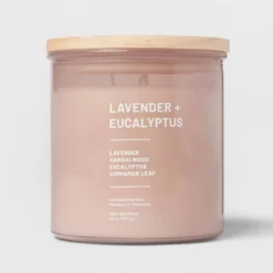 Glass Jar Lavender And Eucalyptus Candle - Threshold™ 11 Glass Jar Lavender And Eucalyptus Candle - Threshold™ -Finest Home Decoration GUEST e81489c4 059a 4f25 9afd 98f3df3af24b