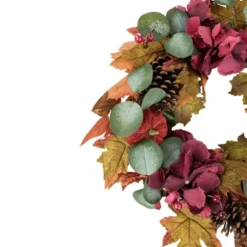 Northlight Orange And Burgundy Fall Harvest Artificial Floral And Pinecone Wreath, 22-Inch 6 Northlight Orange And Burgundy Fall Harvest Artificial Floral And Pinecone Wreath, 22-Inch -Finest Home Decoration GUEST e8606885 1dd3 4513 8eda c82b58ba11d7
