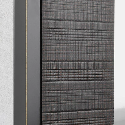 29.5" X 41.5" Rustic Frame Mirror Brown - Head West 4 29.5" X 41.5" Rustic Frame Mirror Brown - Head West - Image 2