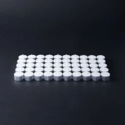 Tagltd Unscented Metal Cup Tea Light Candles 50 Pack Burn Time 8hr For Home Decor Parties Wedding Events Outdoor Indoor -Finest Home Decoration GUEST eab1bdd9 60d7 4a7c a83a 93d1bf42cfd2