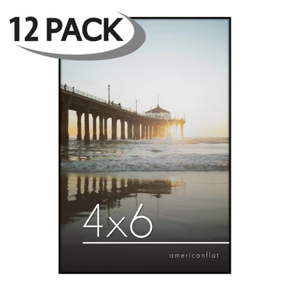 Americanflat Front Loading Picture Frame With Tempered Shatter-resistant Glass - Available In A Variety Of Sizes 3 Americanflat Front Loading Picture Frame With Tempered Shatter-resistant Glass - Available In A Variety Of Sizes