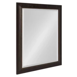 22" X 28" Aldridge Framed Wall Mirror Bronze - Kate And Laurel