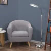 Hastings Home 55" Bendable Gooseneck Natural Daylight Floor Lamp - Chrome -Finest Home Decoration GUEST ee34a258 3a64 4d97 8cf6 158384e7e94e