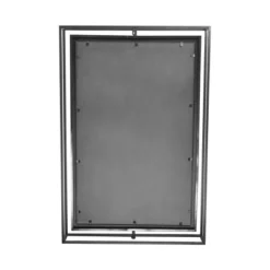 19" X 30.7" Metal Swivel Decorative Wall Mirror - Head West 21 19" X 30.7" Metal Swivel Decorative Wall Mirror - Head West -Finest Home Decoration GUEST ee3f3664 ab37 4b38 9be9 b5b641cfecd7