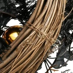 National Tree Company 24" Halloween Wreath With Ball Ornaments -Finest Home Decoration GUEST eec6398b d6de 4c0b 93ba 638223e31a5f