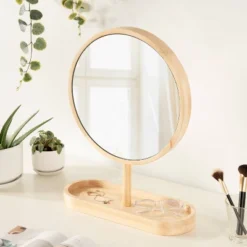 17" X 21" Travis Framed Tabletop Mirror Natural - Kate & Laurel All Things Decor 14 17" X 21" Travis Framed Tabletop Mirror Natural - Kate & Laurel All Things Decor -Finest Home Decoration GUEST ef80e2bb 42b3 4da3 8e87 026453bc0e81