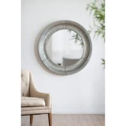 Round Matis Mirror Antique Gray - A&B Home -Finest Home Decoration GUEST f0ab9676 9901 409b 85cd cef90aa818da