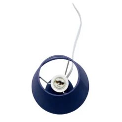 9.45" 2pk Petite Ceramic Oblong Bedside Table Desk Lamps With Matching Tapered Drum Shade Blue - Creekwood Home -Finest Home Decoration GUEST f0bb25ea e3bf 4df9 9d8b 30960d9a2049 1