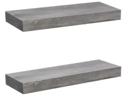 Sorbus Rustic Wood Coastal Beach Style Hanging Rectangle Wall Shelves -Finest Home Decoration GUEST f0ddceda e976 4f1f 8fcd dc70b25513fe