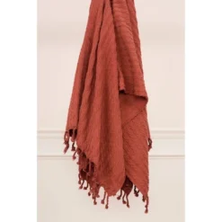 50"x60" Textured Striped Throw Blanket - Rizzy Home -Finest Home Decoration GUEST f35e65b3 de48 4367 804c 87c63328d257