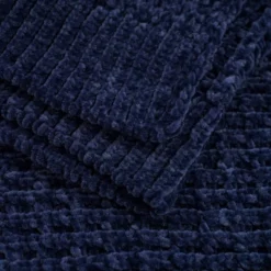 50"x60" Shiny Waffle Chenille Knit Throw Blanket - Evergrace -Finest Home Decoration GUEST f4379f0e d6bf 4086 b790 ab8e5b43ced2